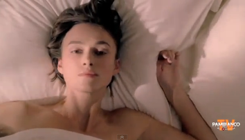 Keira Knightley, dezbracata in noua reclama Chanel Coco Mademoiselle. A fost considerata prea sexy. Spotul publicitar, interzis la TV