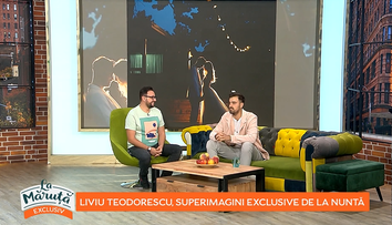 Liviu Teodorescu prezintă imagini exclusive de la nuntă! Motivul pentru care artistul nu poartă verighetă 