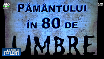 Ocolul Pamantului in 80 de umbre! Sala si juriul l-au aplaudat in picioare! Andra: 