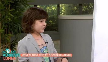 David Ioniță, copilul-geniu de la Românii au talent 2020, test pentru Cove și Theo Rose
