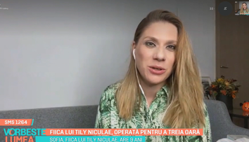 Fiica lui Tily Niculae, operată pentru a treia oară. Ce a pățit Sofia
