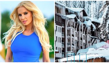Andreea Bănică, în costum de baie la munte. Vedeta sfidează temperaturile scăzute: „Stați liniștiți că nu de asta am răcit”