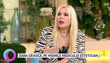Dana Săvuică, prima apariție la TV după ce și-a micșorat bustul: „Nu m-am ferit niciodată să spun adevărul”
