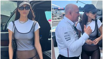 Irina Shayk s-a făcut de râs la Marele Premiu de Formula 1 de la Miami cu ținuta aleasă: „Nu numi asta fashion!”