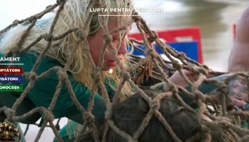 Delia Salchievici a fost la un pas de înec într-o probă extrem de grea de la „Desafio: Aventura”