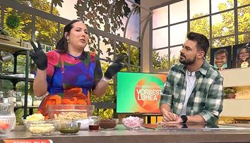 Florența a cucerit bucătăria „Vorbește Lumea” cu două variante delicioase de salam de biscuiți: 