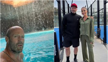 Vacanță de 3.500 de euro pe noapte în Antalya! Jason Statham, imagini rare cu copiii din resortul de lux unde este cazată și Adelina Pestrițu