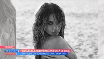 VIDEO Lidia Buble, schimbare radicală de look