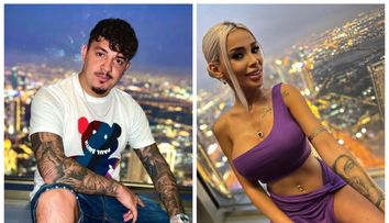 Bogdan de la Ploiești și Cristina Pucean, experiență inedită în Dubai: s-au plimbat cu un „jetcar”