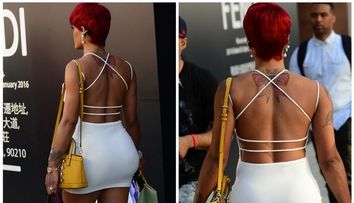 Nimeni nu a putut sa o ignore! Toti au crezut ca e Rihanna, insa au avut o surpriza de proportii cand s-a intors