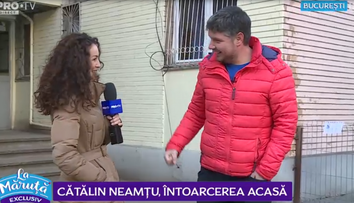 VIDEO Cătălin Neamțu, întoarecere acasă: 