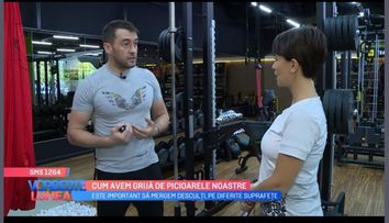 VIDEO Cum avem grijă de picioarele noastre? Iată câteva exerciții utile