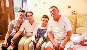 Echipa Visuri la cheie a ajutat o familie care lupta zilnic pentru a le oferi celor doi copii un trai normal