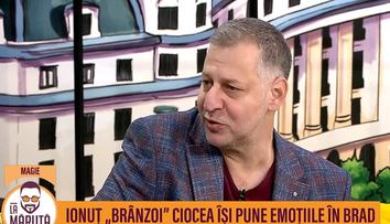 Ionuț Ciocia a împodobit bradul de Crăciun cu...emoții