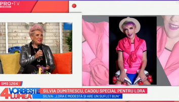 VIDEO Silvia Dumitrescu, cadou special pentru Lora