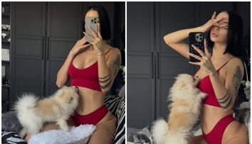 „Fă-mă doamne pomeranian!” O influenceriță din România le-a aprins imaginația fanilor după ce a pozat în lenjerie intimă
