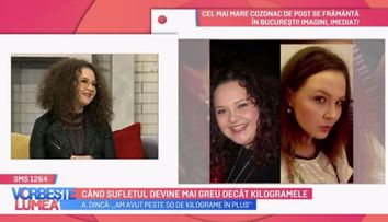 VIDEO Alina Dincă, despre kilogramele în plus
