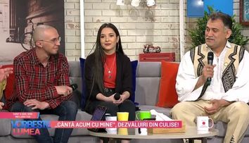 Dezvăluiri din culisele Cântă acum cu mine
