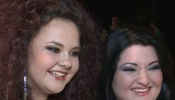 Alina si Cristina nu au repetat mult piesa prezentata in semifinala 