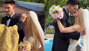 Andreea Bălan și Victor Cornea s-au căsătorit. Cununia religioasă a avut loc pe malul Lacului Buftea: „Împreună, spre infinit”