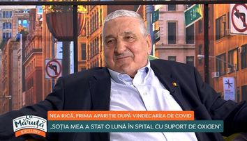 Rică Răducanu, prima apariție după ce s-a vindecat de COVID. Cum se simte acum