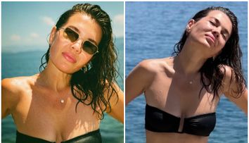 Gina Pistol, siluetă de supermodel în costum de baie! Imaginea din vacanța din Italia care i-a lăsat pe fani fără cuvinte: „Perfectă!”