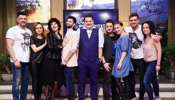 Victor Slav, Bogdan Vladau, Tily Niculae si Mariana Danescu se tin de glume! Jocuri de celebritate - AZI, de la 23:00