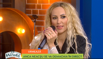 VIDEO Anca Neacșu s-a demachiat în direct