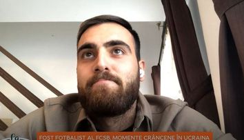 Valentin Cojocaru, fost portar al FCSB, momente crâncene în Ucraina