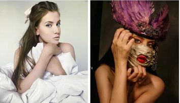 Iulia Albu a devenit designer de măști: 