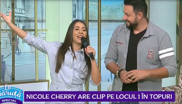 VIDEO Nicole Cherry are clip pe locul 1 în topuri