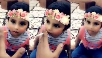 Un barbat din Arabia Saudita a fost arestat fiindca si-a invatat fiica de trei ani sa fumeze