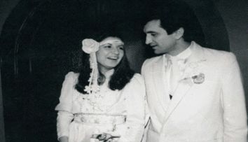 Imagini de arhiva, in premiera, de la nunta actorilor Magda Catone si Serban Ionescu. VIDEO