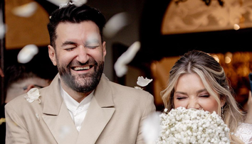 Smiley și Gina Pistol, surpriză de zile mari în luna de miere. Ce actor de la Hollywood au întâlnit pe Riviera Franceză