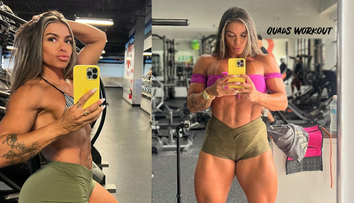 Rapha Araujo, femeia Hulk în viața reală. De ce are nevoie de șapte mese pe zi