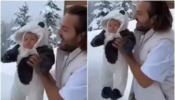 S-a filmat în timp ce își aruncă bebelușul într-un morman de zăpadă. Un influencer este la un pas să ajungă după gratii. Imaginile care fac înconjurul internetului sunt tulburătoare