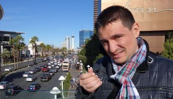George Buhnici a testat alaturi de un politist american noua masina de politie LAPD