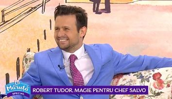 VIDEO Robert Tudor, trucuri de magie la Măruță