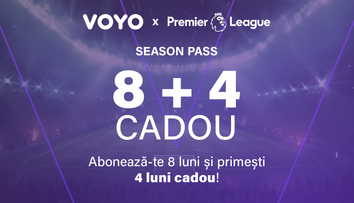 VOYO lansează o ofertă specială pentru fanii  Premier League! ”Vrem să le oferim fanilor din România nu doar un preț extrem de competitiv, ci și oportunitatea  de a urmări, fără întreruperi, în exclusivitate, întreg sezonul Premier League!”