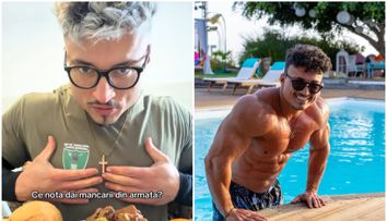 Andrei Bordeianu, fostul concurent la Love Island, a arătat pe TikTok ce se mănâncă în armată. Reacția internauților: ”În 28 de ani, nu am văzut struguri la masă”