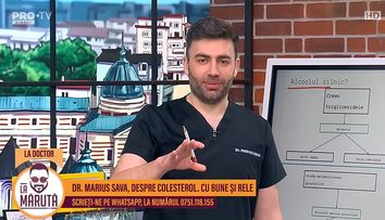 Colesterolul rău, afecțiunea cu care se confruntă 67% dintre români. Dr. Marius Sava explică de ce oamenii care au colesterolul crescut riscă mai tare să facă infarct