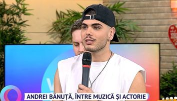 Andrei Bănuță, între muzică și actorie: „Nu mă așteptam să-mi placă atât de mult!”