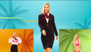 Josephinka, stewardesa care participă la Love Island România: ”Îmi plac bărbații cu simțul umorului”