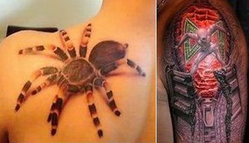 Superbe. Acestea sunt 40 dintre cele mai reusite tatuaje 3D