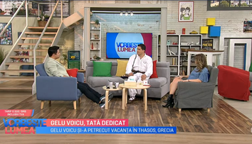 VIDEO Gelu Voicu, tată dedicat. Anunțul mare făcut de artist cu referire la sarcina soției sale. 
