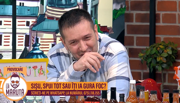 Șișu, la rubrica sosurilor picante ale lui Măruță, deși nu a mâncat niciodată picant! Ce a spus despre Puya și pentru ce ar alege-o pe Bia Khalifa