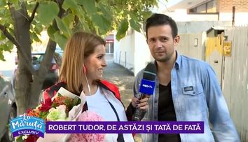 VIDEO Robert Tudor a devenit tată pentru a doua oară