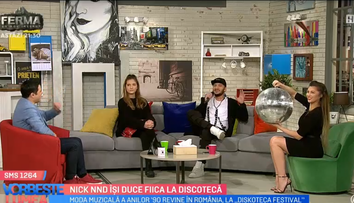 VIDEO Nick de la N&D își duce fiica la discotecă