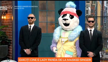 Ce mesaj a transmis Lady Panda de la Masked Singer în platoul 