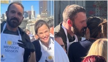 Aceste imagini îi vor frânge inima lui J Lo! Ben Affleck și Jennifer Garner, împreună de Ziua Recunoștinței: “Zâmbetul său este unul sincer”